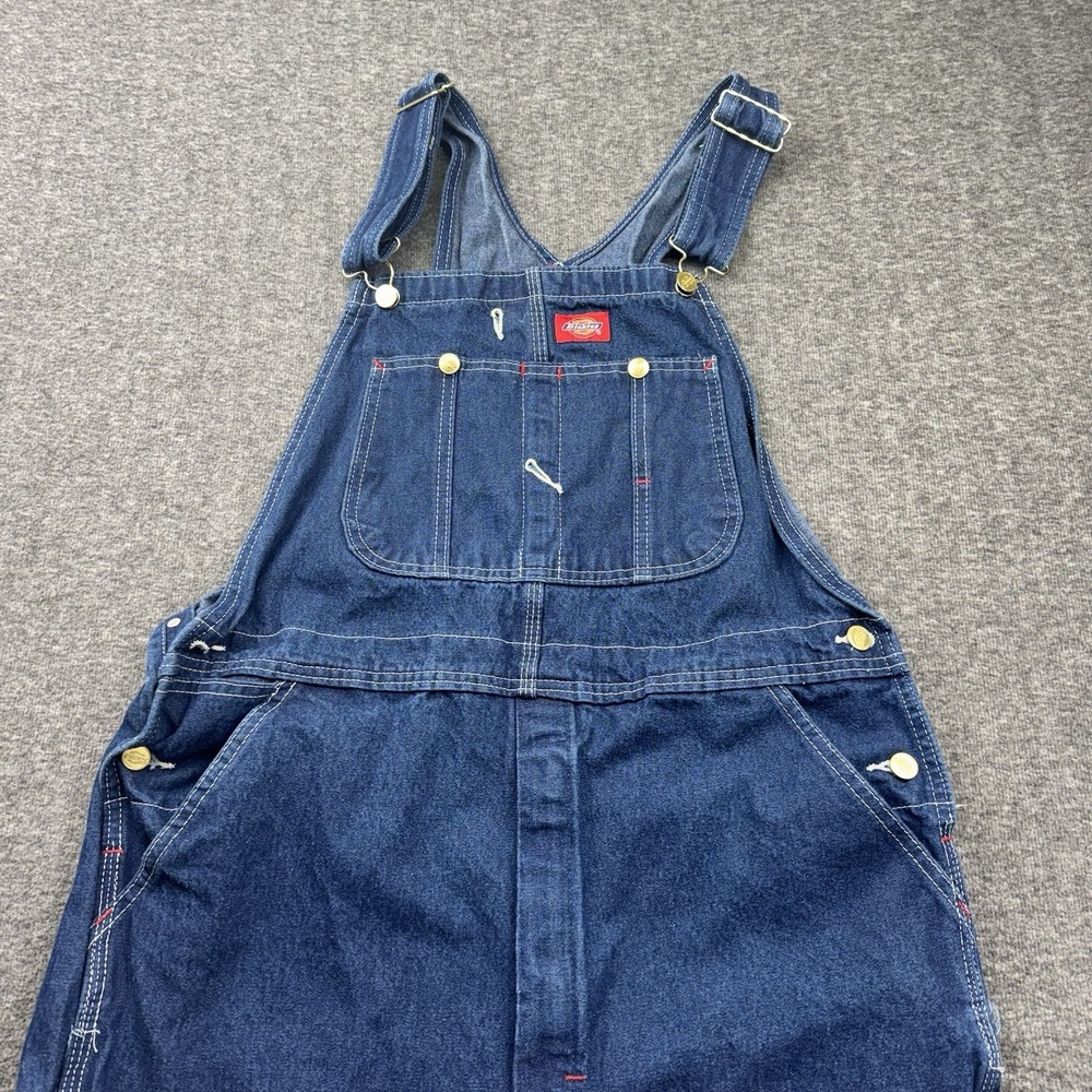 Dickies Men’s Blue Denim Overalls